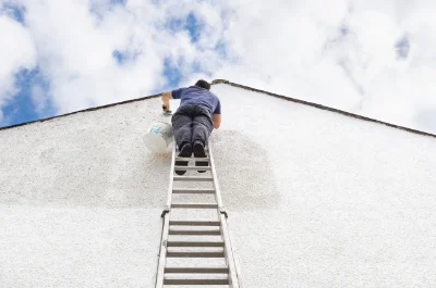 Peinture extérieure à Lhéry — façades et ravalement